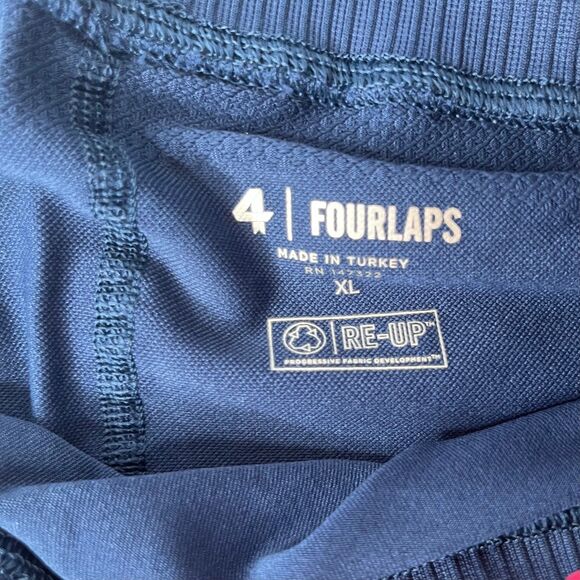 NWT Women’s Fourlaps Aero Seamless Active Shorts 3”-Midnight Size XL #397 - Picture 8 of 11